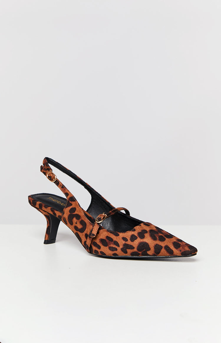 Therapy Parlour Leopard Print Heels Image