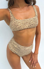 Thrills Mild Animal String Bikini Bottom Desert Gold – Beginning Boutique NZ