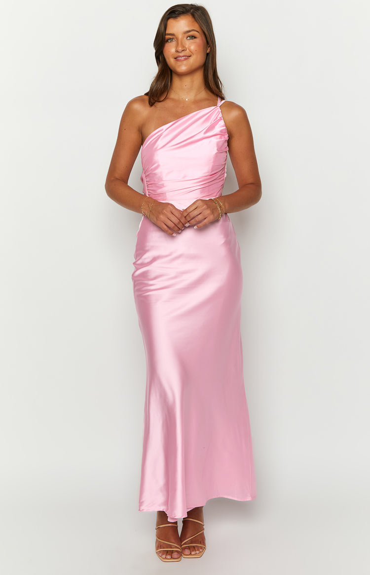 Tina Pink Formal Maxi Dress Image