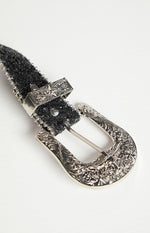 Western Black Sparkle Belt (FREE over $150) Image