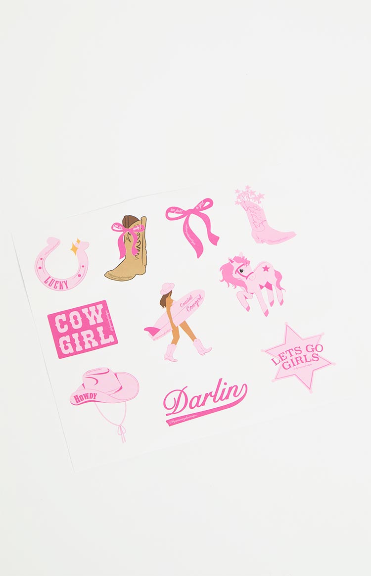 Western Stickers 10 Pack (FREE over $100) Image