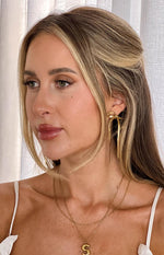 Zenith Gold Bow Earrings (FREE over $100) Image