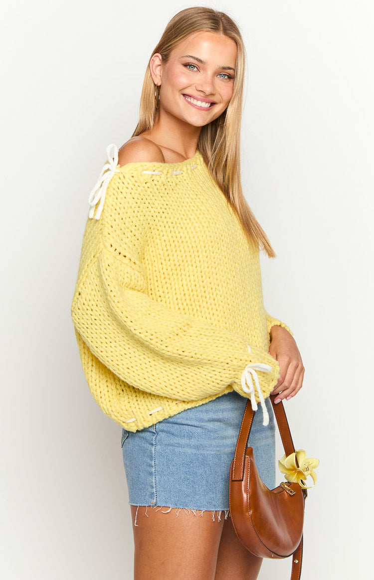 Bea Yellow Sweater Image