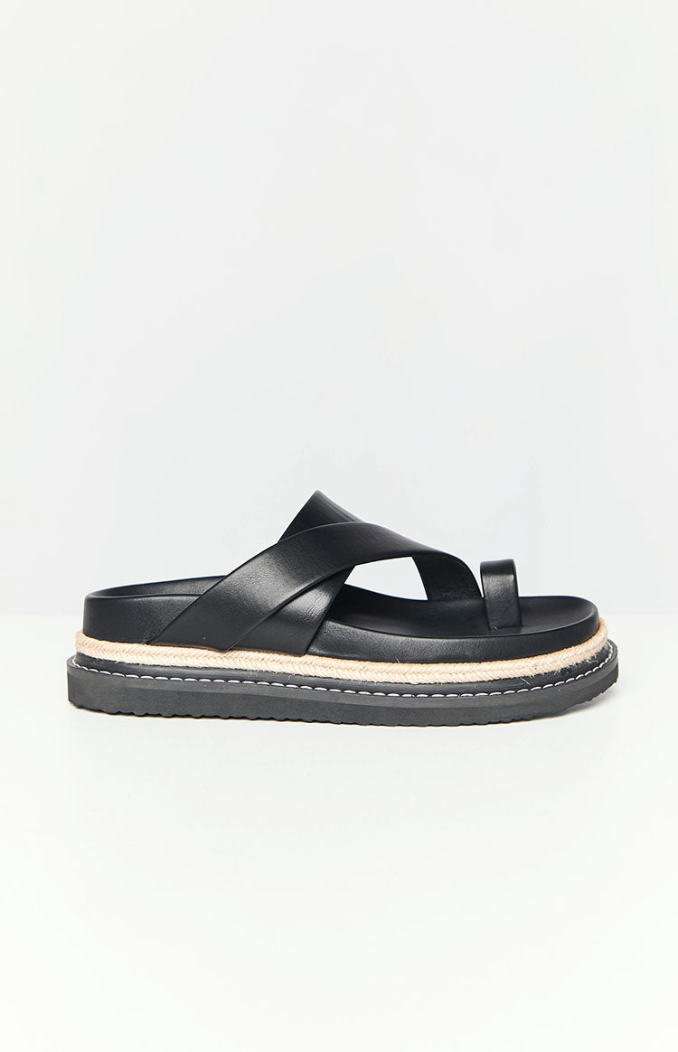 Billini Armas Black Sandals Image