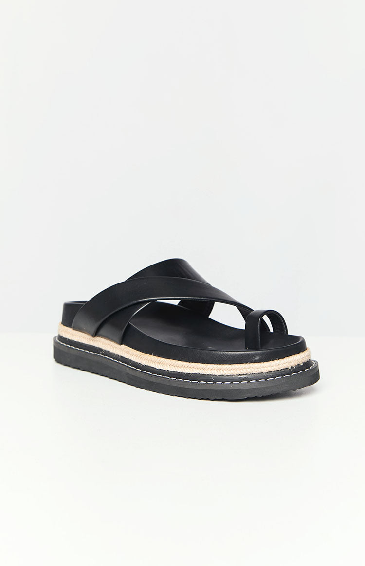 Billini Armas Black Sandals Image