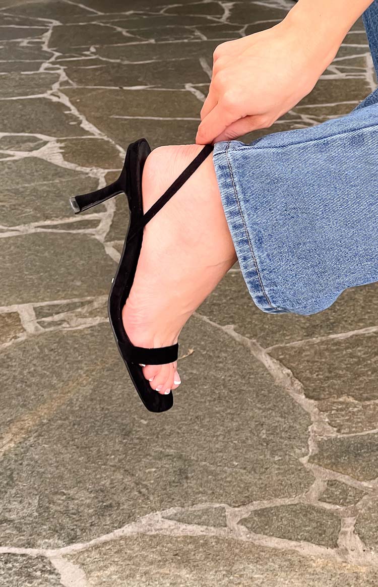 Billini Zayden Black Heels Image