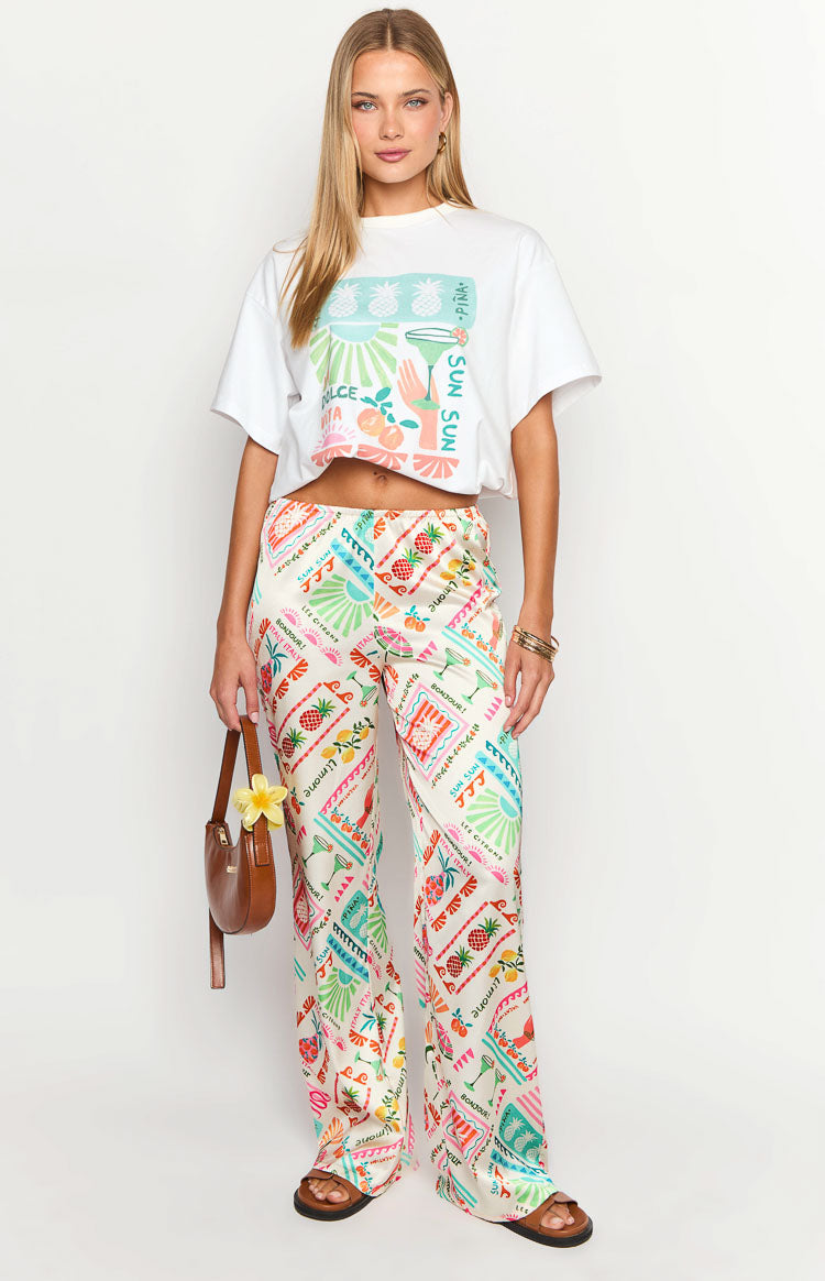 Bridget Dolce Vita Print Pants Image