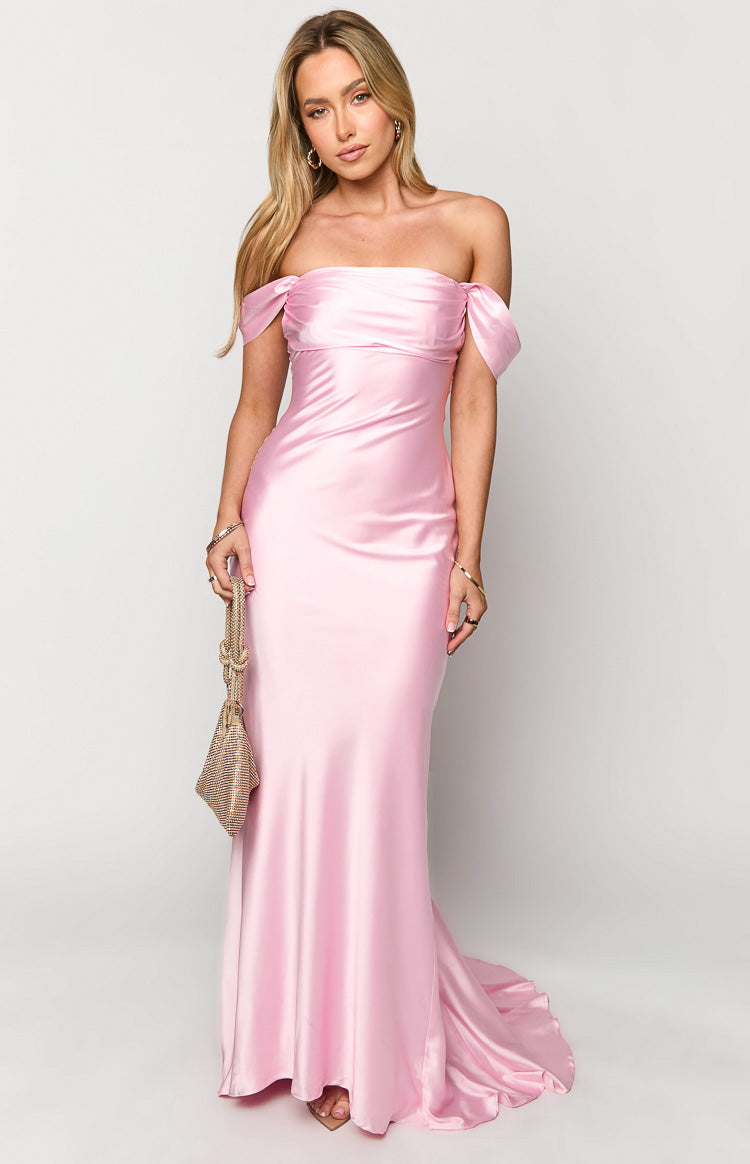 Delanie Pink Maxi Dress Image