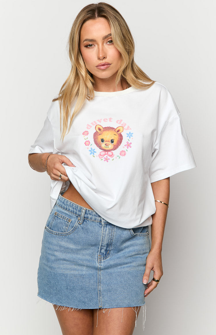 Duvet White Tee Image