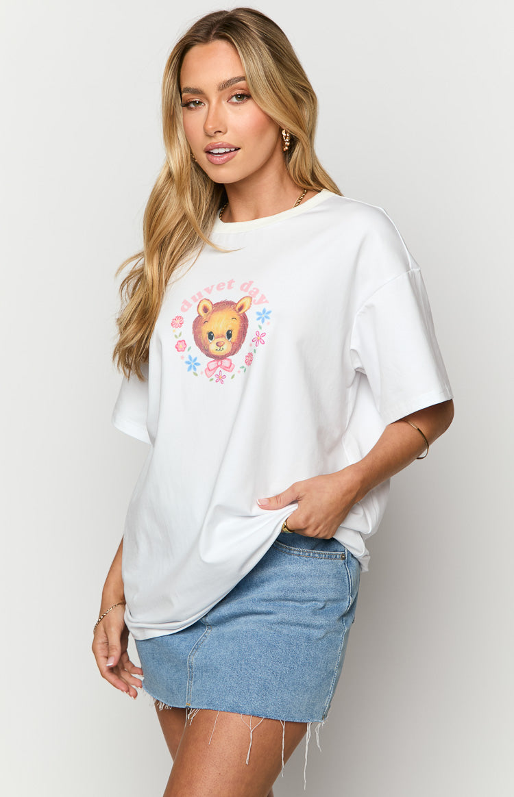 Duvet White Tee Image