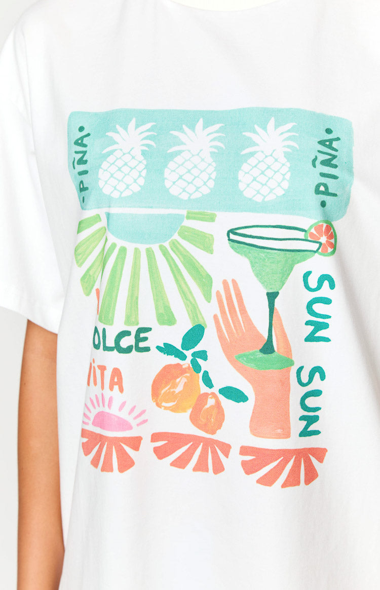 Jaz Dolce Vita Print Tee Image