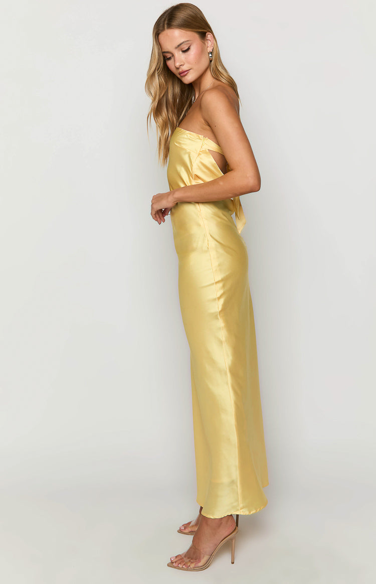 Libra Yellow Maxi Dress Image