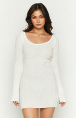 Grace White Mini Dress – Beginning Boutique US