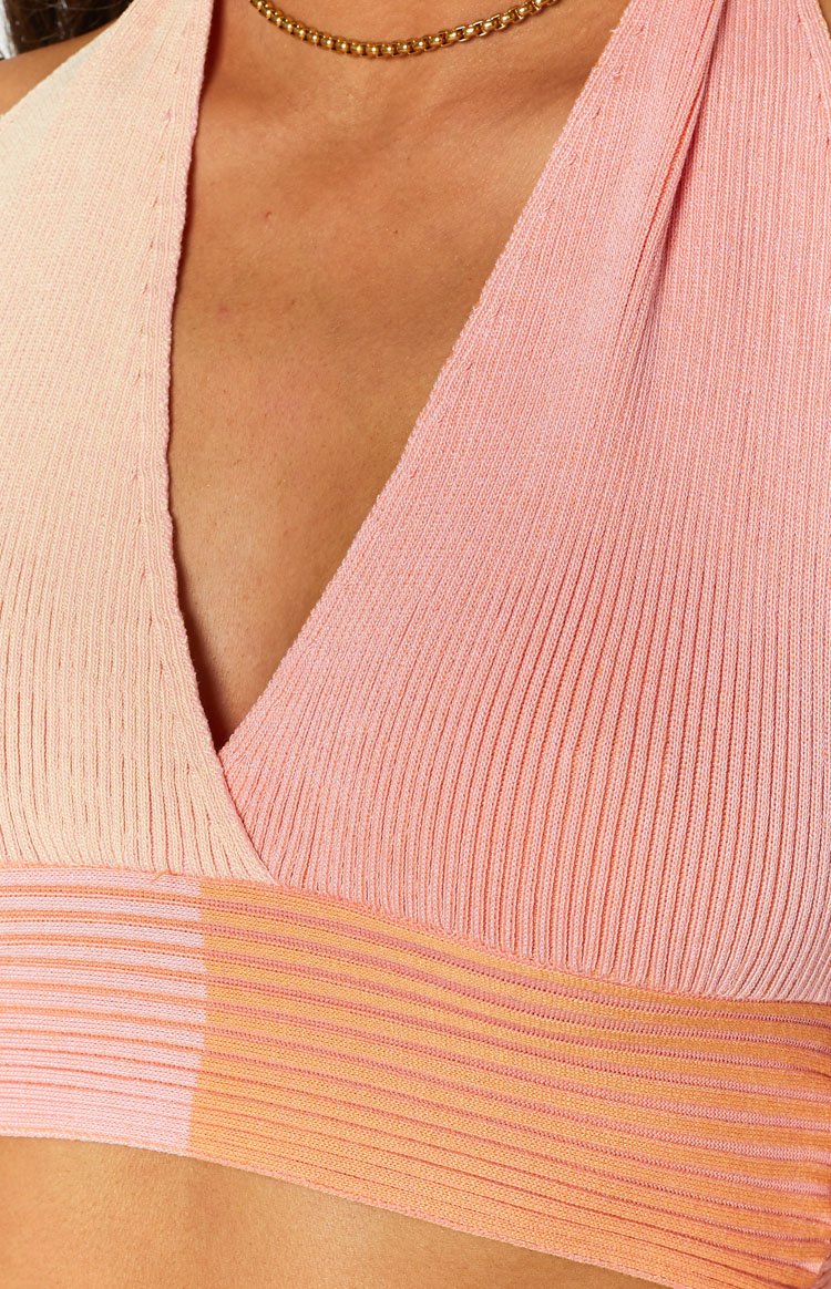 Juliana Knit Halter Top Pink – Beginning Boutique US
