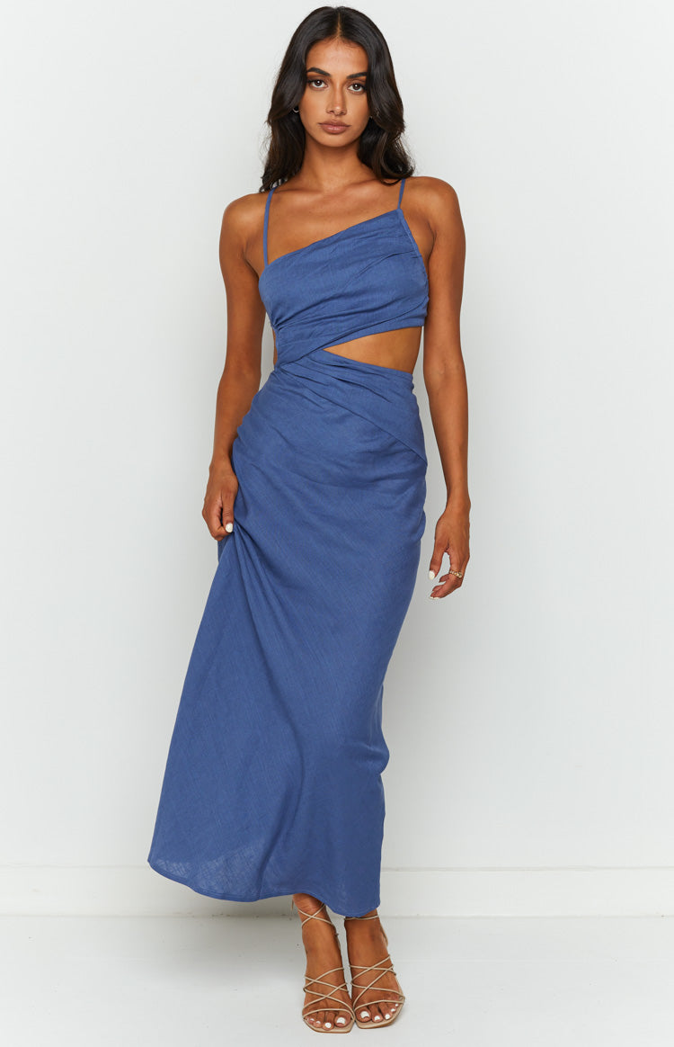 Lene Blue Maxi Dress Image