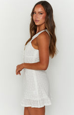 Poppy White Mini Dress – Beginning Boutique US