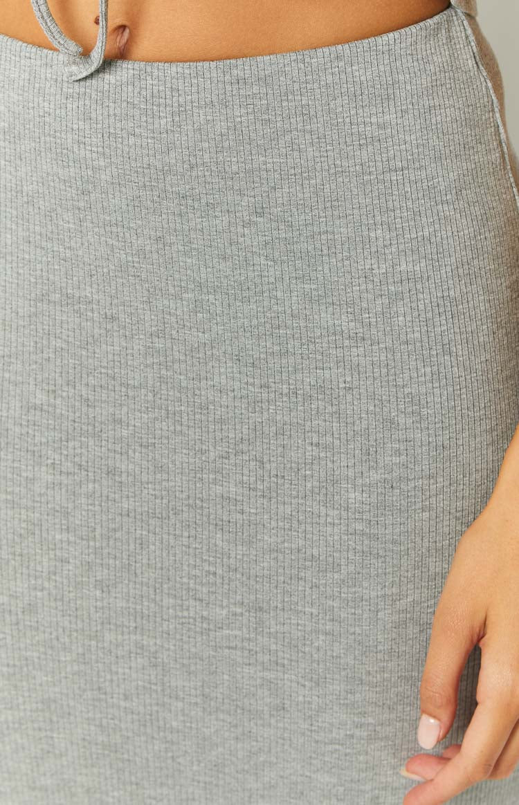 Kirra Grey Maxi Skirt – Beginning Boutique US